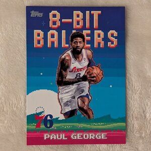 OB1 2025 TOPPS "8-Bit Ballers" Paul George Card#8B-7